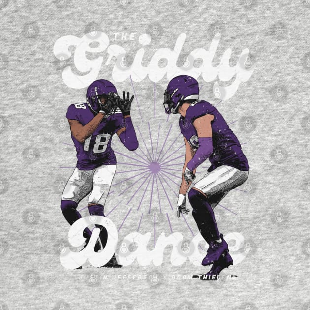 Justin Jefferson & Adam Thielen Minnesota Griddy Dance by Buya_Hamkac